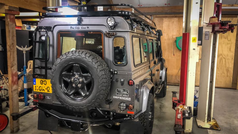 Mooie Landrover Defender